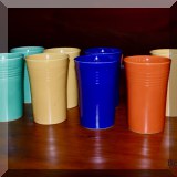 P07. Fiestaware cups. 